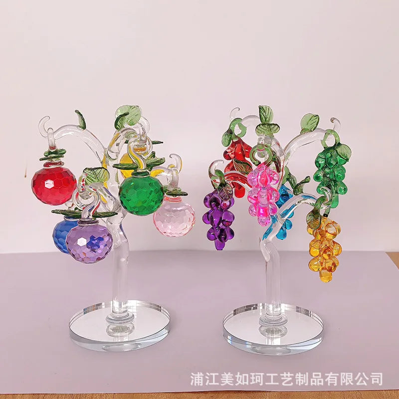 Home Decoration Living Room Decoration Office Furniture Decoration Crystal Apple Tree Dining Room Decoration