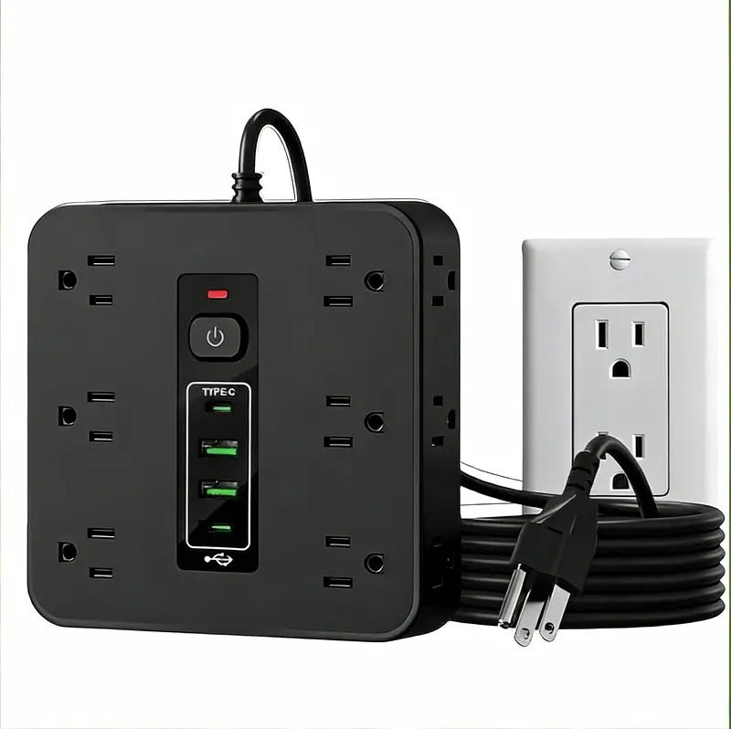 16-in-1 Power Strip with Surge Protection
