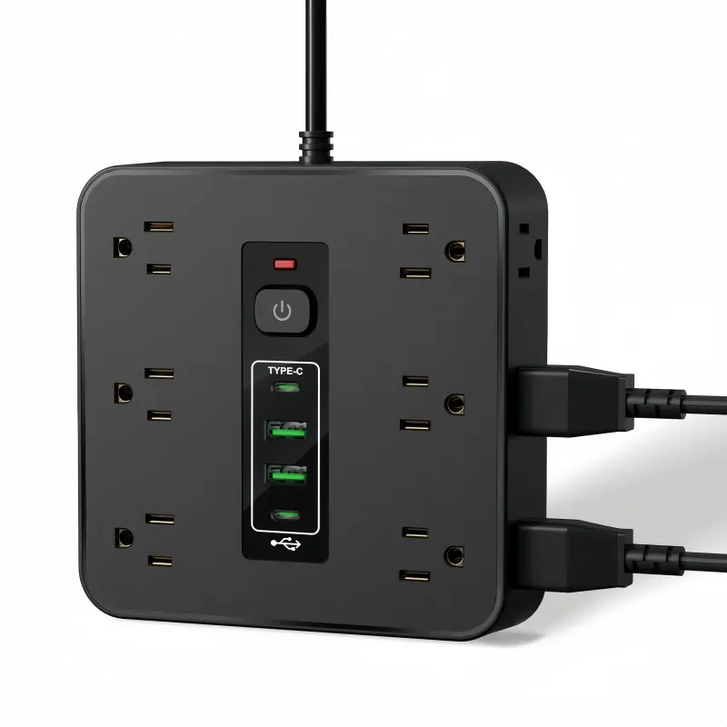 16-in-1 Power Strip with Surge Protection