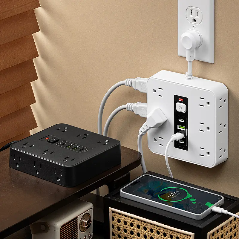 16-in-1 Power Strip with Surge Protection