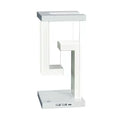 Floating Desk Lamp with Wireless Charger, USB Output Charging Port, Charging Dock Station for Iphone, Bedside Lamp Table Lamp