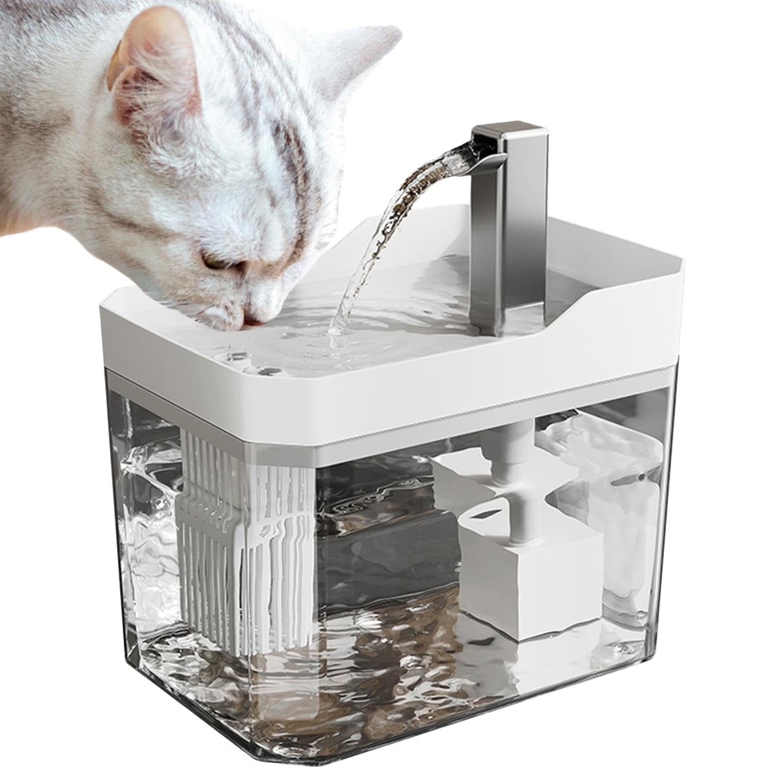Automatic Pet Water Dispenser Silent Circulating Fountain for Cats Dogs Pet Water Fountain Cat Water Fountain Dog Water Fountain Pet Fountain
