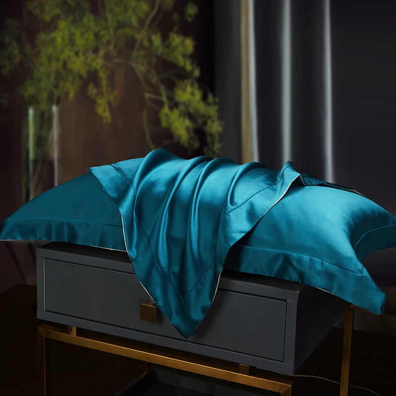 100% Pure Silk Pillowcase Real Silk Pillowcase Natural Silk Pillowcase Mulberry Silk Pillowcase Free Shipping