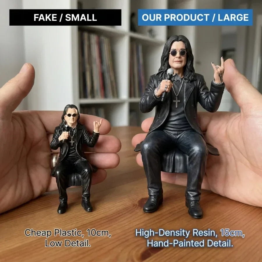 Rock Legend Dashboard Figurine