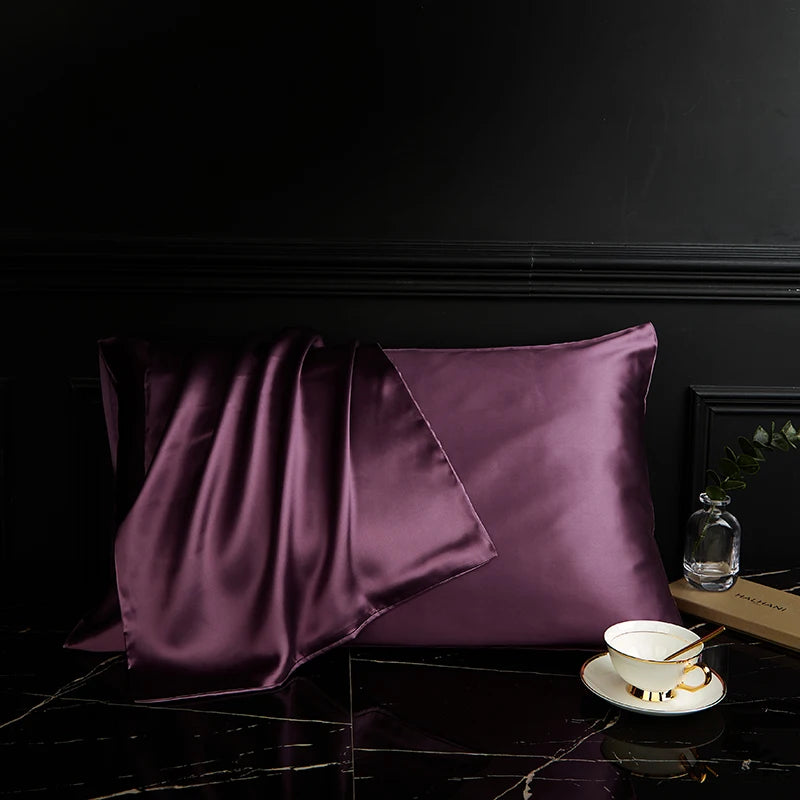 100% Pure Silk Pillowcase Real Silk Pillowcase Natural Silk Pillowcase Mulberry Silk Pillowcase Free Shipping