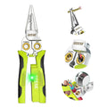 SEESE 8-in-1 Wire Stripper Twister with Voltage Tester