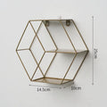 Wall Mounted Floating Shelves Decorative Shelves Circular Storage Rack Creative Plant Flower Pot Tray Nordic Home Decoration
