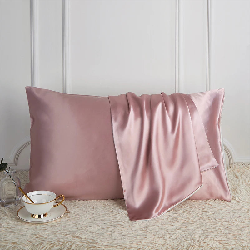 100% Pure Silk Pillowcase Real Silk Pillowcase Natural Silk Pillowcase Mulberry Silk Pillowcase Free Shipping