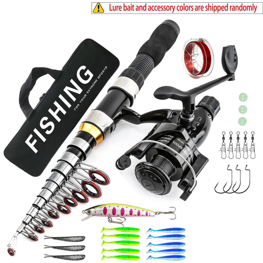 Fishing Rod & Reel Combo Kit