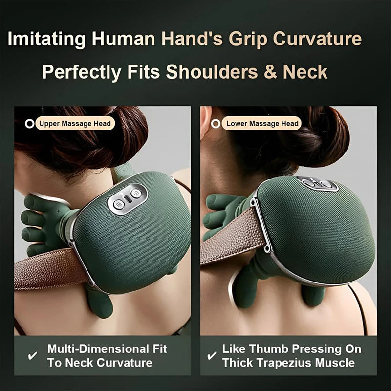 Smart Neck &amp; Shoulder Massager by alvexon