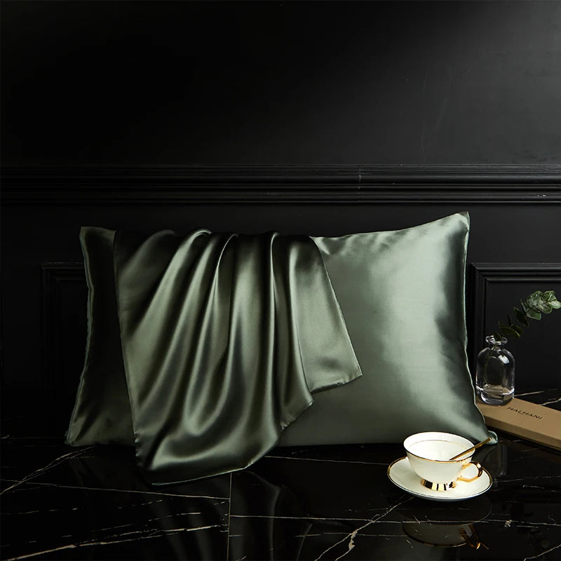 100% Pure Silk Pillowcase Real Silk Pillowcase Natural Silk Pillowcase Mulberry Silk Pillowcase Free Shipping