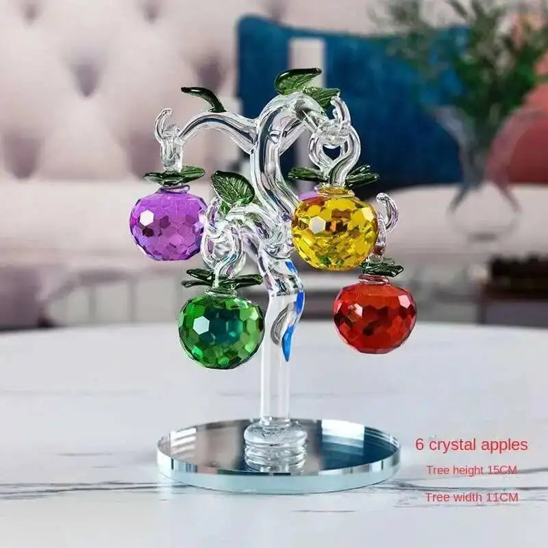 Home Decoration Living Room Decoration Office Furniture Decoration Crystal Apple Tree Dining Room Decoration