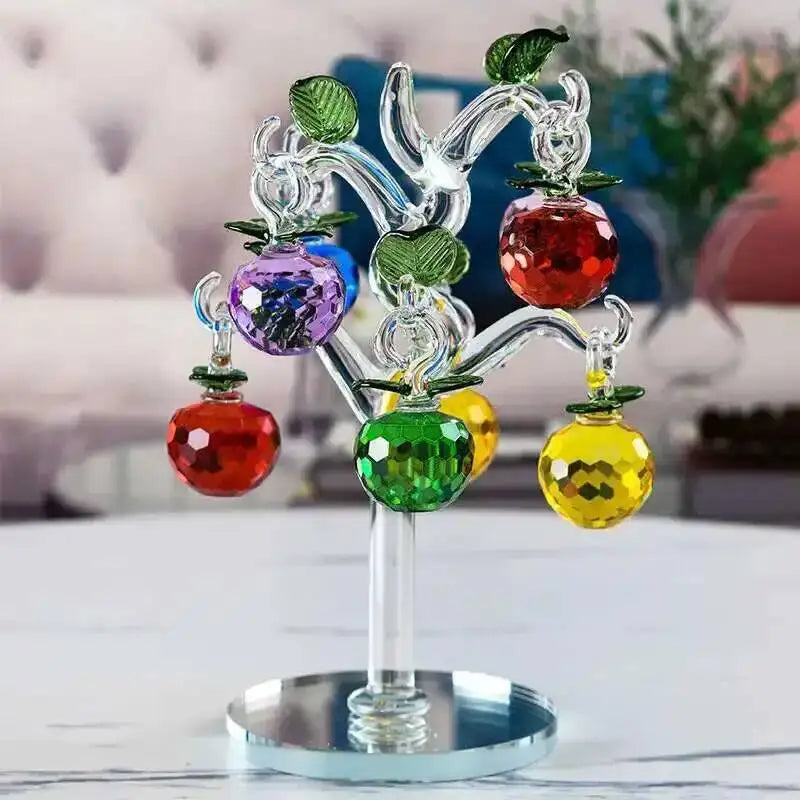 Home Decoration Living Room Decoration Office Furniture Decoration Crystal Apple Tree Dining Room Decoration