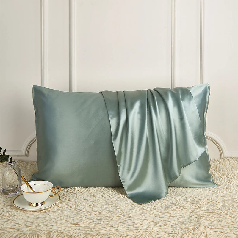 100% Pure Silk Pillowcase Real Silk Pillowcase Natural Silk Pillowcase Mulberry Silk Pillowcase Free Shipping