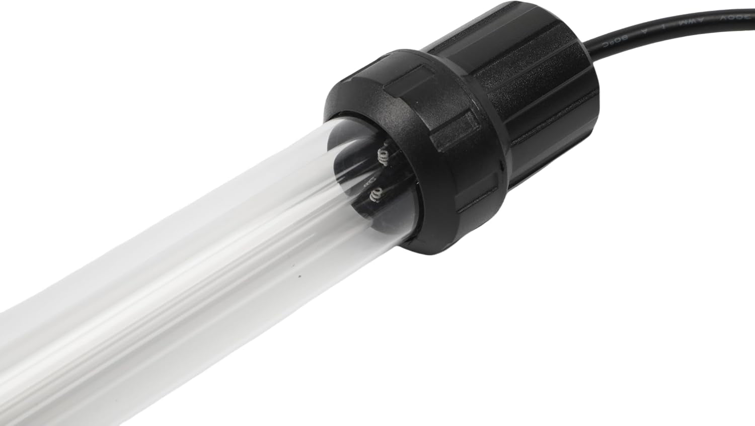 55W UV Submersible Aquarium Sterilizer Light for 300-5000 Gallon，Aquarium UV Light Water Clarifier for Pond, Pool, Hot Tub & Cold Plunge with Ozone-Free UV-C Water Filter Lamp