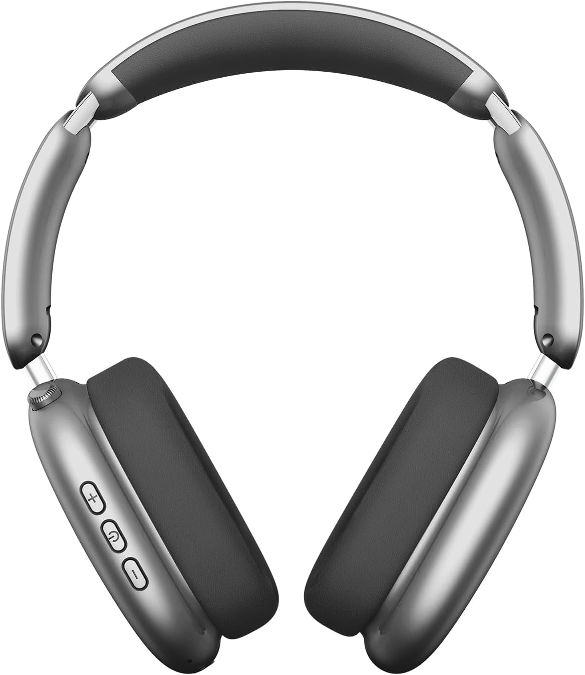 Y02 Active Noise Cancelling Headphones, Wireless Over-Ear Bluetooth 5.4 Headphones with Microphone, 60H Playtime, Hi-Res Audio, Big Bass, Foldable Lightweight for Travel Home Office, Grey