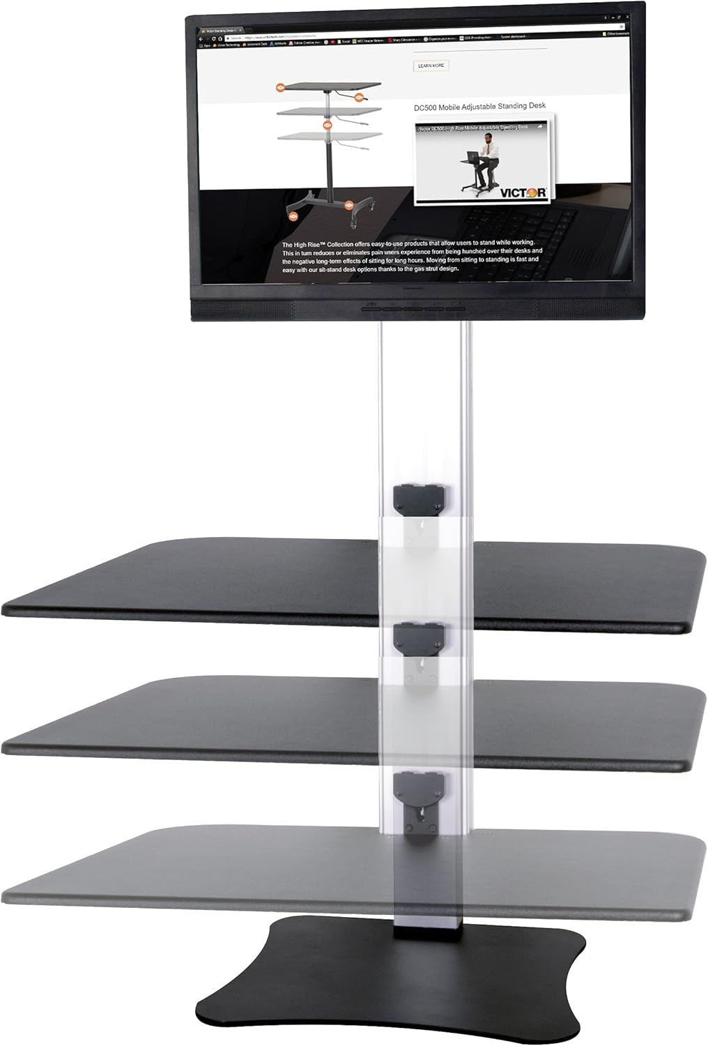 DC400 Electric Standing Desk,28"W