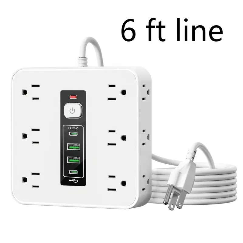 16-in-1 Power Strip with Surge Protection