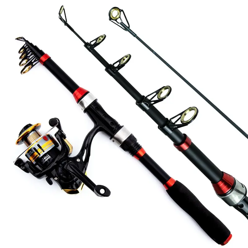 Telescopic Fishing Rod & Reel Combo Set