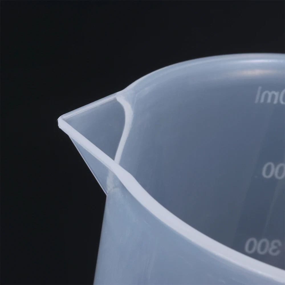 Plastic Graduated Measuring Cup 50ml/150ml/250ml/500ml Laboratory Beaker Kitchen Baking Tool